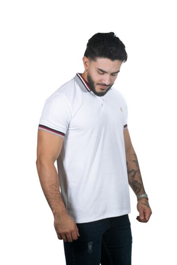 polo básica 001F blanco