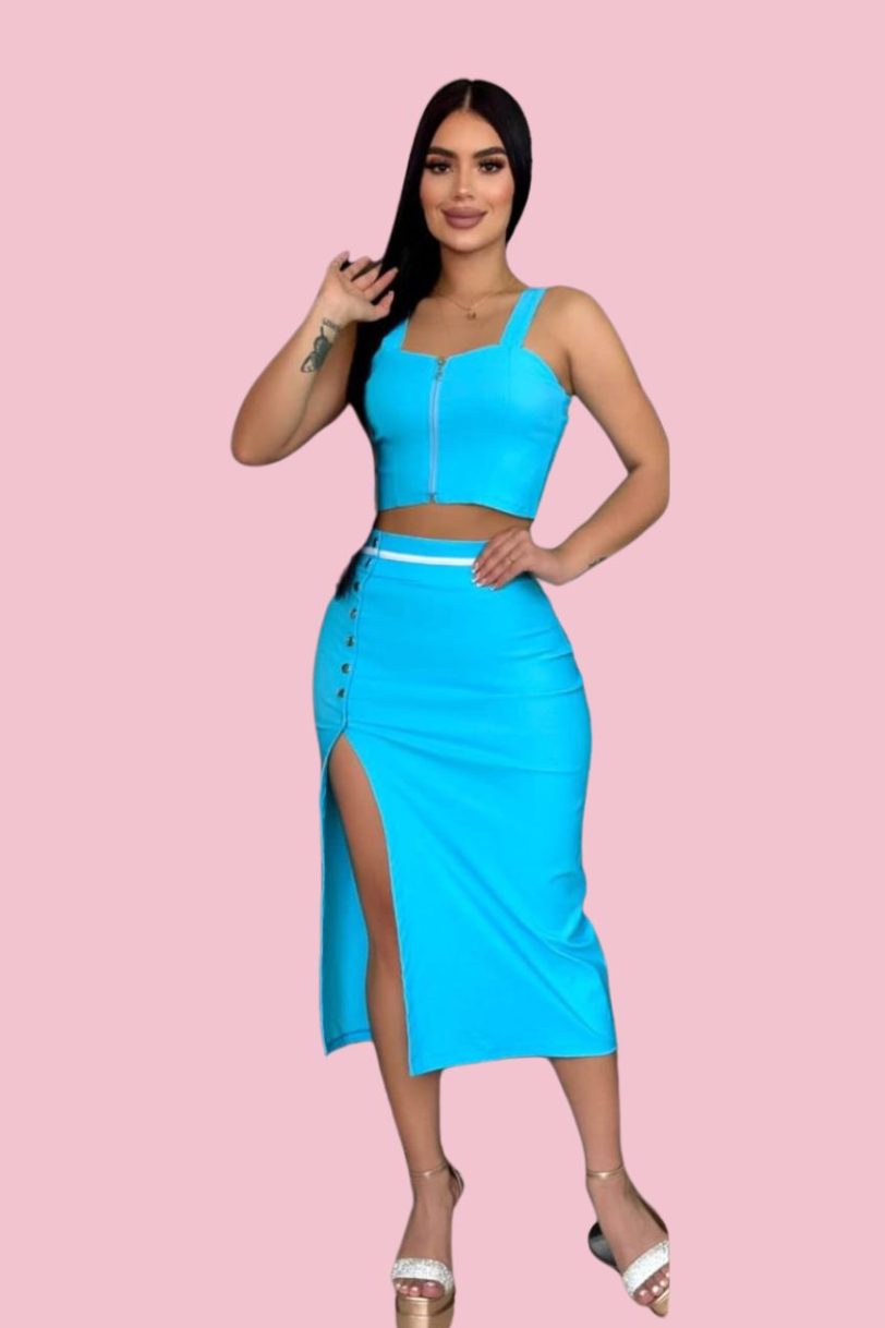 Conjunto falda y blusa 2132 - Image 6