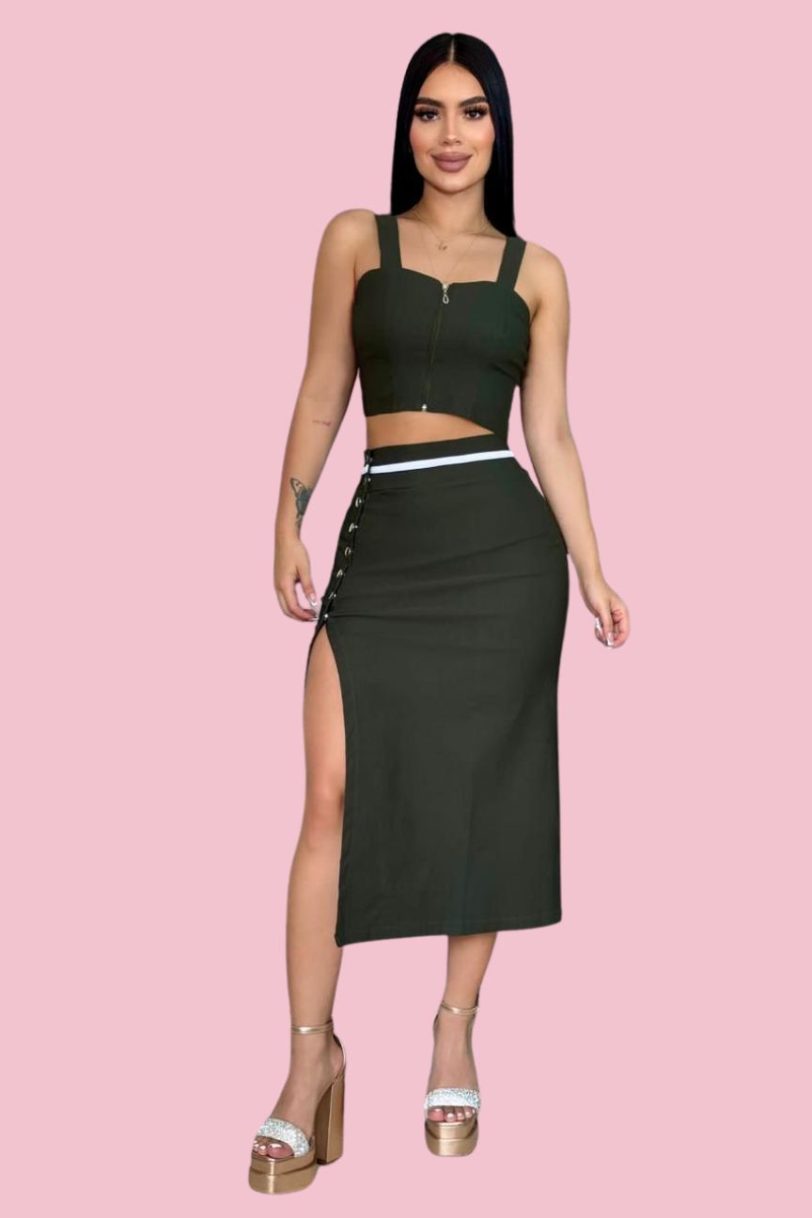 Conjunto falda y blusa 2132 - Image 2