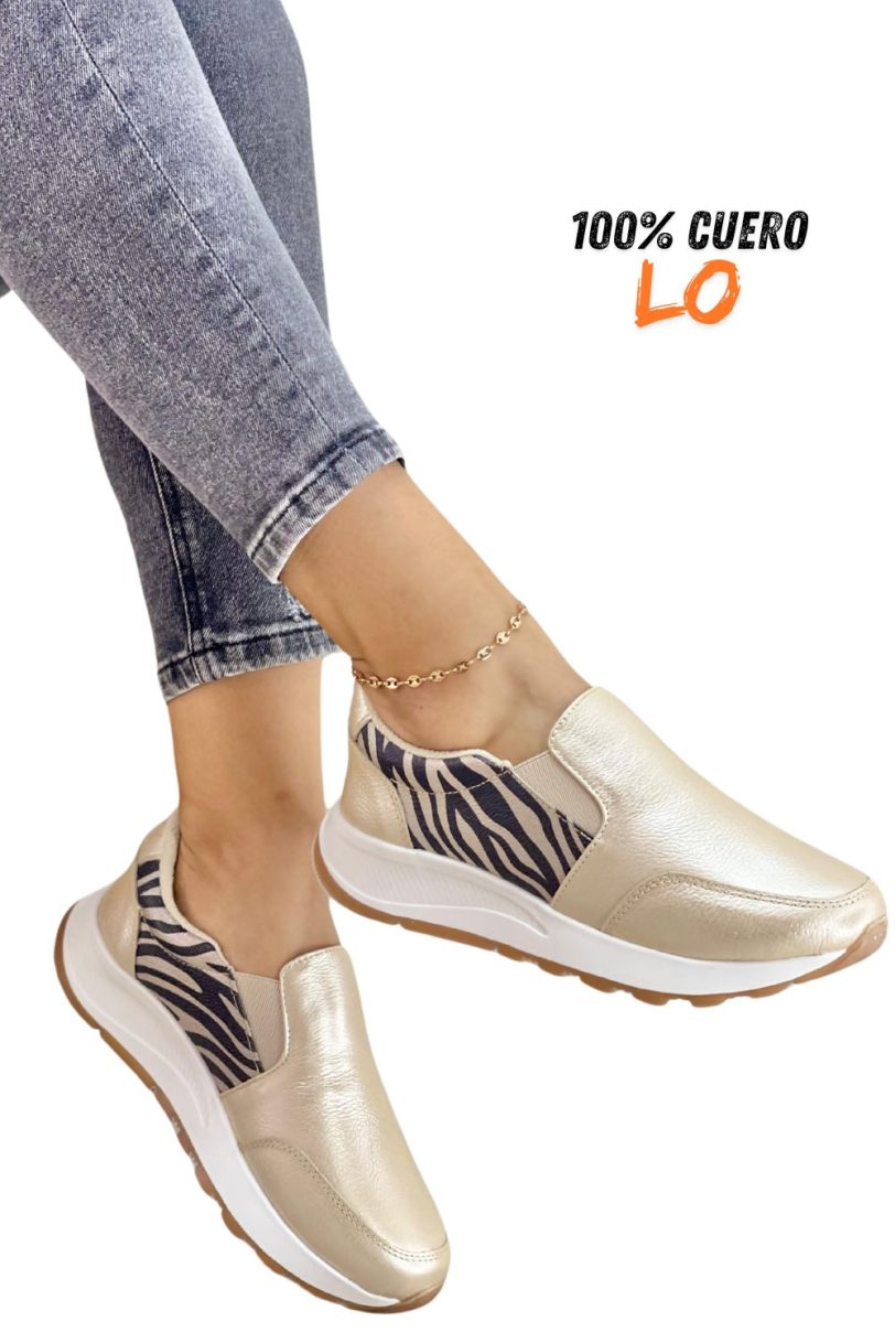 tenis deportivo cuero africa - Image 2