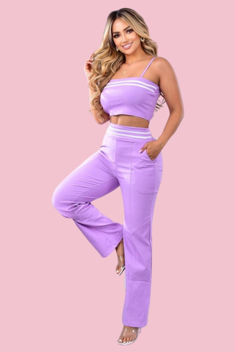 Conjunto dos piezas blusa ref M017 - Image 5