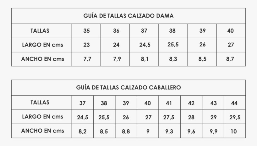 botas y botines 2 guia de talla botas