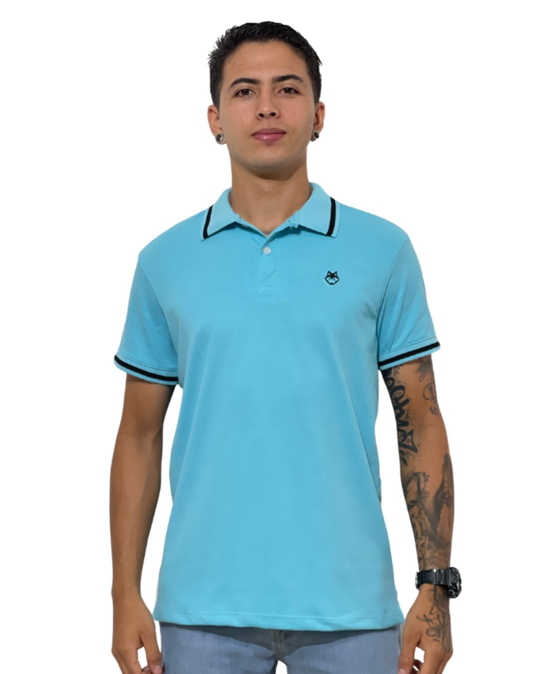 Camiseta Polo azul cielo para Hombre j2 2 Camiseta Polo azul cielo para Hombre j2 000