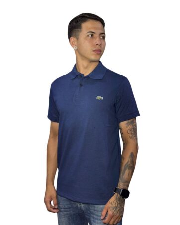Camiseta Polo azul oscuro para Hombre ref13