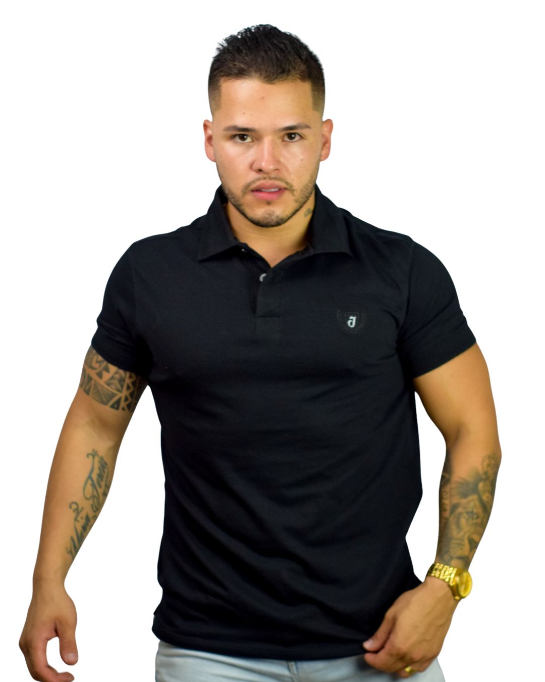 Camiseta Polo negro para Hombre j1 1 Camiseta Polo negro para Hombre j1