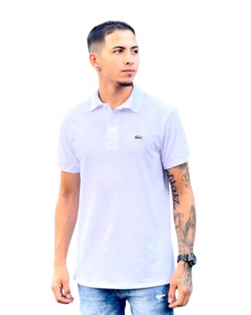 Camiseta Polo para Hombre ref13 blanco