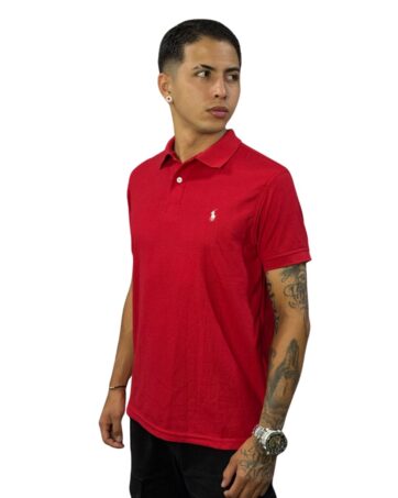 Camiseta Polo rojo para Hombre ref1