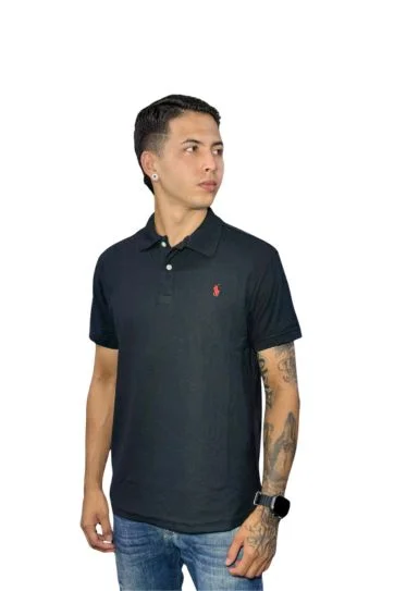Camiseta Polo negro para Hombre ref 1 3 Camiseta Polo negro para Hombre ref 1