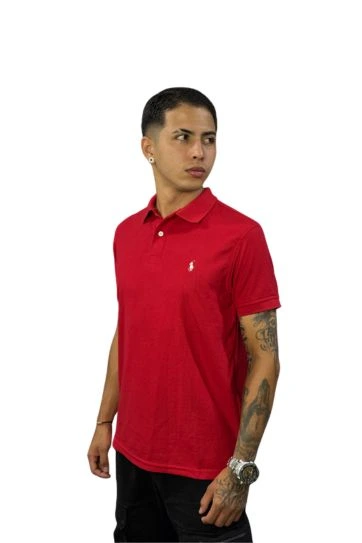 Expertos en Camisetas Tipo POLO 256 Camiseta Polo rojo para Hombre ref1
