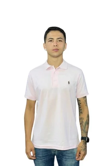 Expertos en Camisetas Tipo POLO 235 Camiseta Polo rosado para Hombre ref1