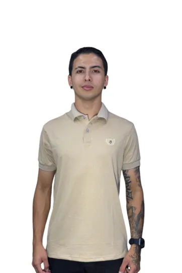 Expertos en Camisetas Tipo POLO 79 Camiseta Polo beige para Hombre j1