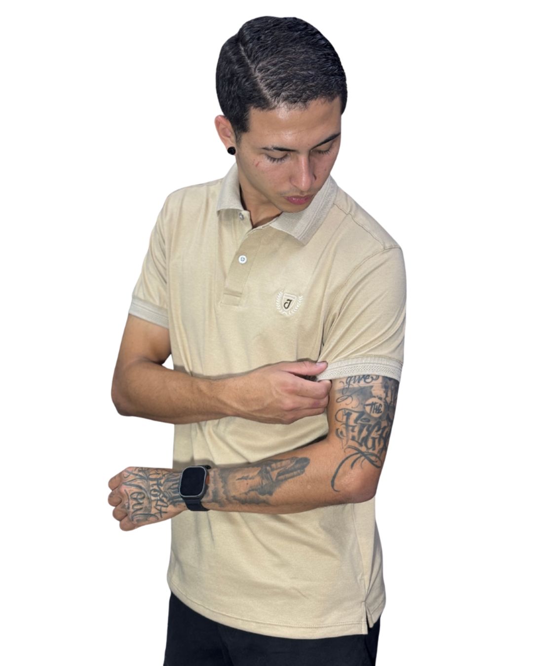 Camiseta Polo beige para Hombre j1 2 Camiseta Polo beige para Hombre j1