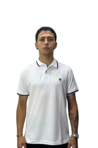 Expertos en Camisetas Tipo POLO 137 Camiseta Polo blanco para Hombre j8