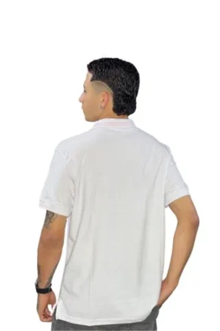Expertos en Camisetas Tipo POLO 106 Camiseta Polo blanco rosado para Hombre j9