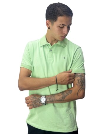 Camiseta Polo manzana para Hombre j1