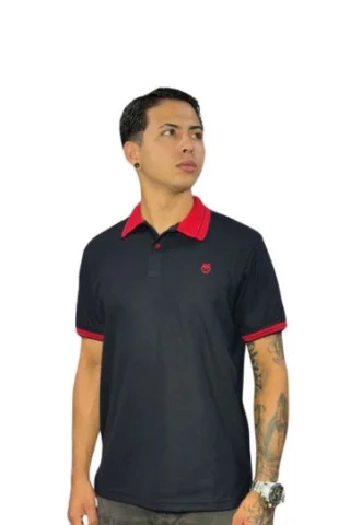 Expertos en Camisetas Tipo POLO 146 Camiseta Polo negro para Hombre j4