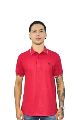 Expertos en Camisetas Tipo POLO 163 Camiseta Polo rojo para Hombre j8