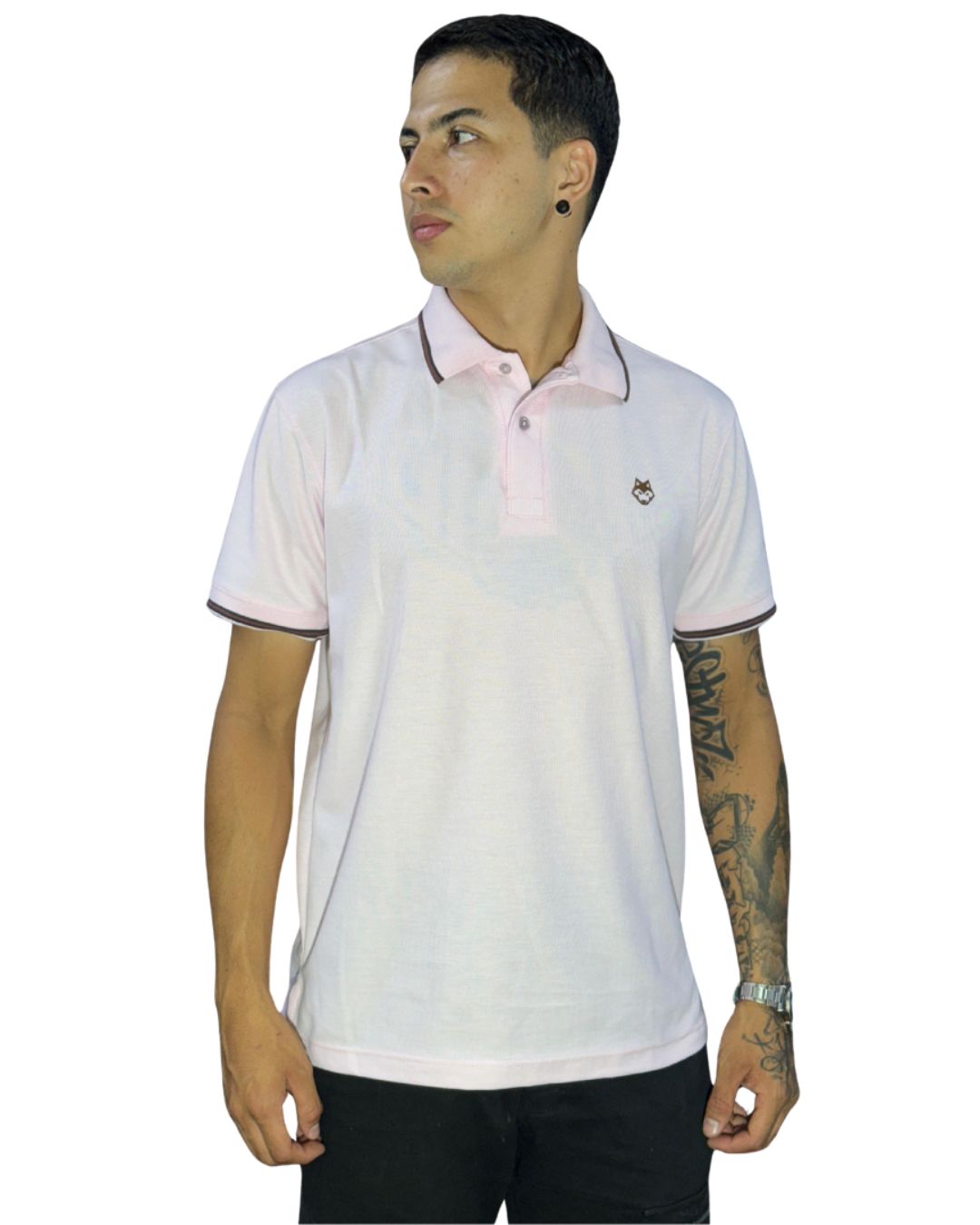 Camiseta Polo rosado para Hombre j8 1 Camiseta Polo rosado para Hombre j8