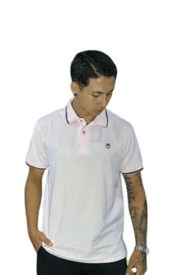 Camiseta Polo rosado para Hombre j8 4 Camiseta Polo rosado para Hombre j8 - Image 2