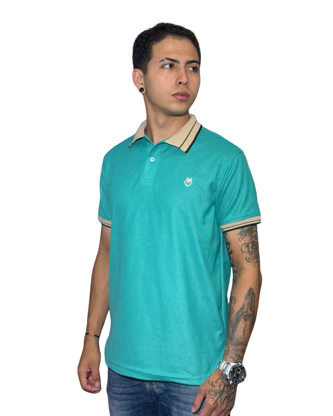 Camiseta Polo verde esmeralda para Hombre j4 2 Camiseta Polo verde esmeralda para Hombre j4
