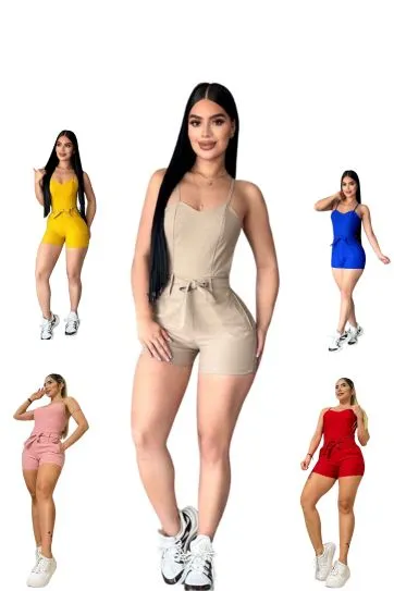 Enterizo Mujer Shorts 2083