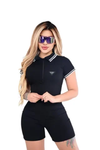 Enterizo mujer Baiker Polo