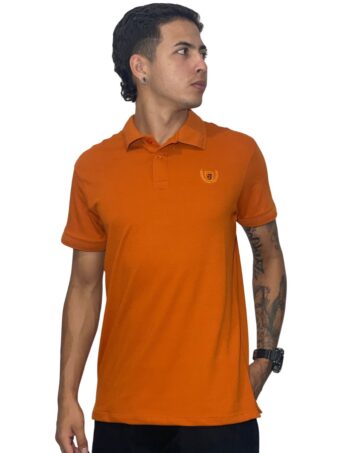 Camiseta Polo terracota para Hombre j1