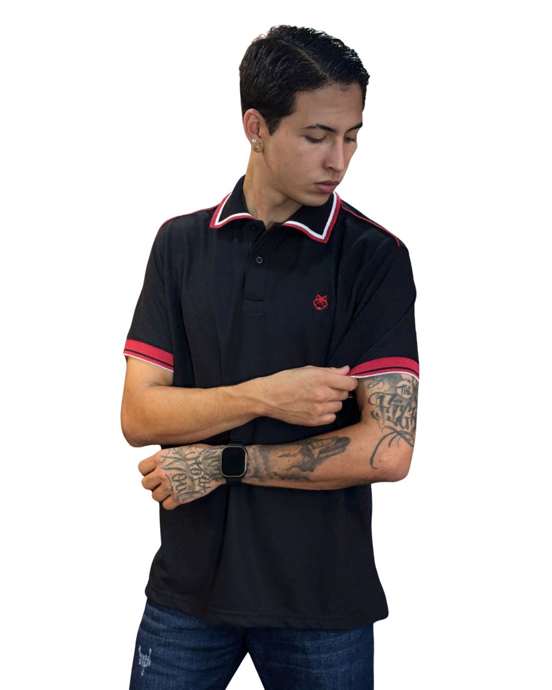 Camiseta Polo negro para Hombre j20 1 Camiseta Polo negro para Hombre j20