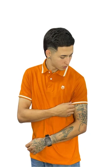 Expertos en Camisetas Tipo POLO 15 Camiseta Polo terracota para Hombre j2