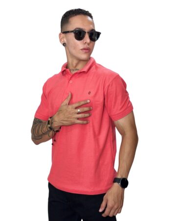 Camiseta Polo coral para Hombre j1