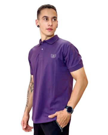 Camiseta Polo uva para Hombre j1