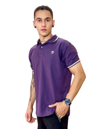 Camiseta Polo uva para Hombre j2